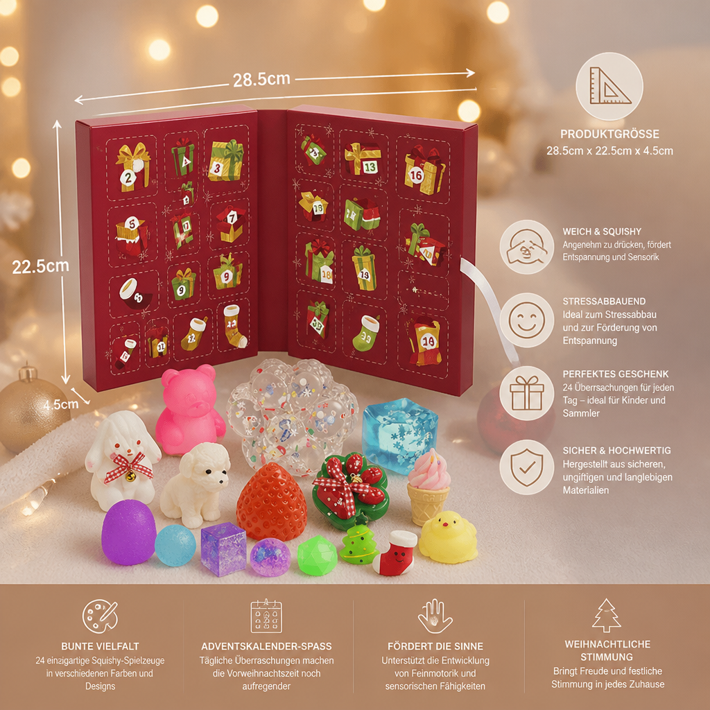 24-Tage-Premium-Squishy-Adventskalender
