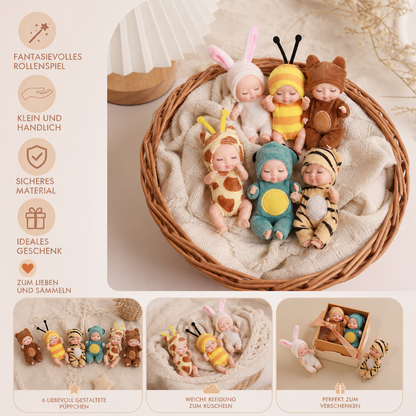 Mini-Feenprinzessinnen-Puppen-Anziehset