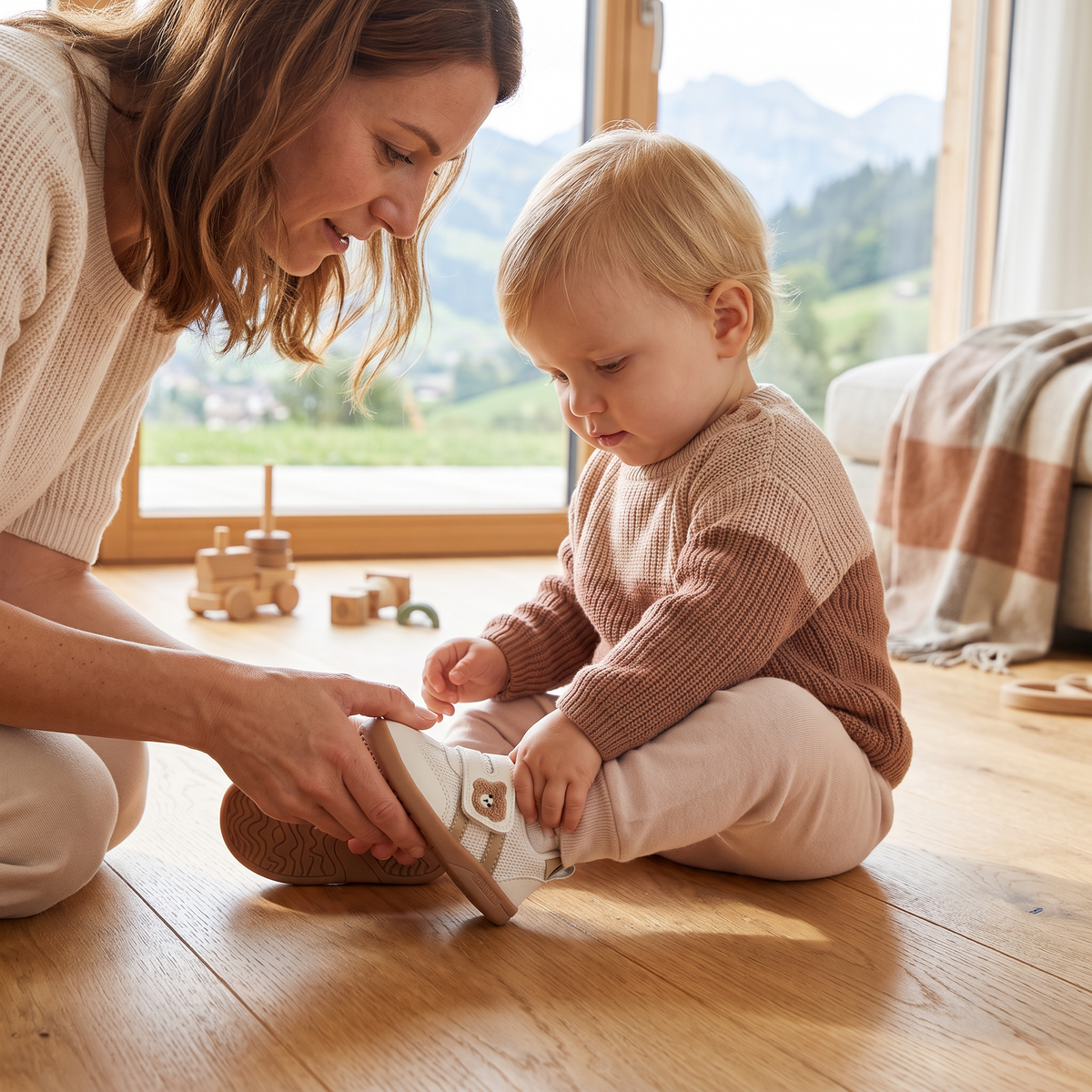 Atmungsaktive Lauflernschuhe für Babys & Kleinkinder – Weiche, rutschfeste Sohle