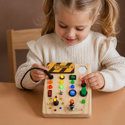 Interaktives Montessori Lernbrett für Kinder