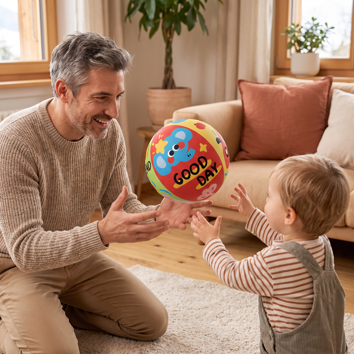Weicher & sicherer geräuscharmer Indoor-Spielball für Kinder
