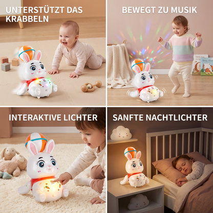 Interaktives tanzendes Hasen-Spielzeug – Lichter, Musik & lustige Bewegungen