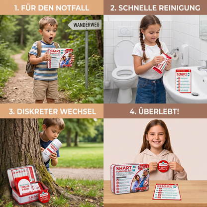 Lustiges "Shart Survival Kit“ – Ultimatives Scherzgeschenk-Set für peinliche Toilettenmomente