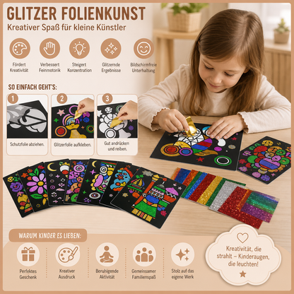 DIY-Folienkunst-Bastelset für Kinder