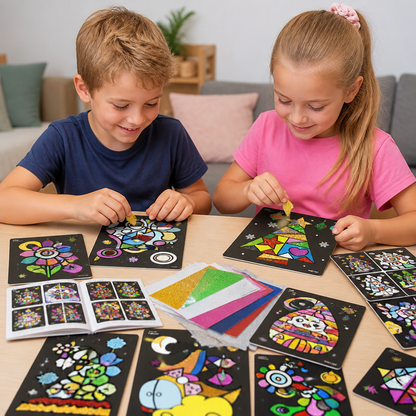 DIY-Folienkunst-Bastelset für Kinder