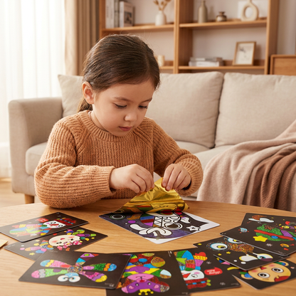DIY-Folienkunst-Bastelset für Kinder