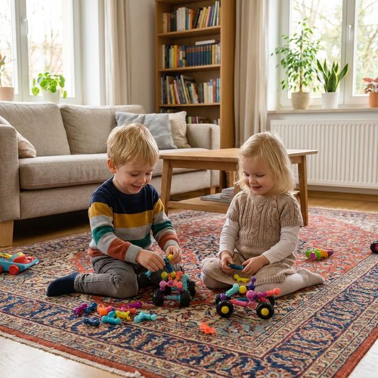 Pädagogisches DIY-Bauset mit beweglichen Gelenken