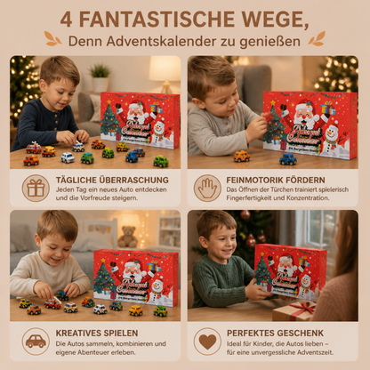 24-Tage-Cartoon-Auto-Adventskalender