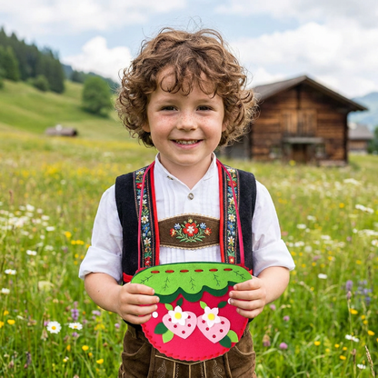 DIY-Niedliches Filz-Handtaschen-Nähset für Kinder