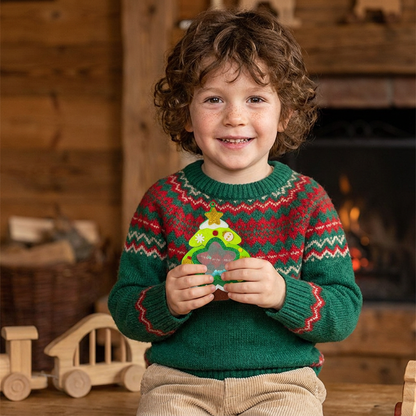 DIY-Weihnachts-Schüttelanhänger-Bastelset für Kinder