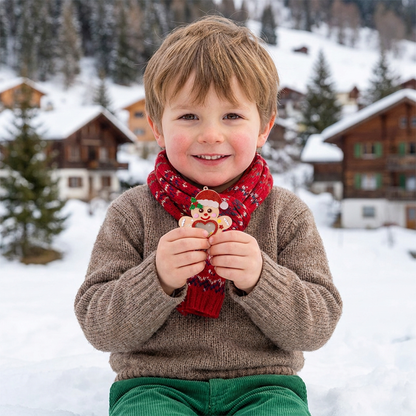 DIY-Weihnachts-Schüttelanhänger-Bastelset für Kinder