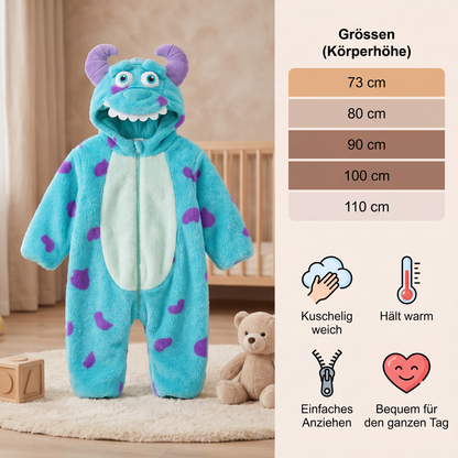 Kuscheliges flauschiges Kostüm für Babys & Kleinkinder