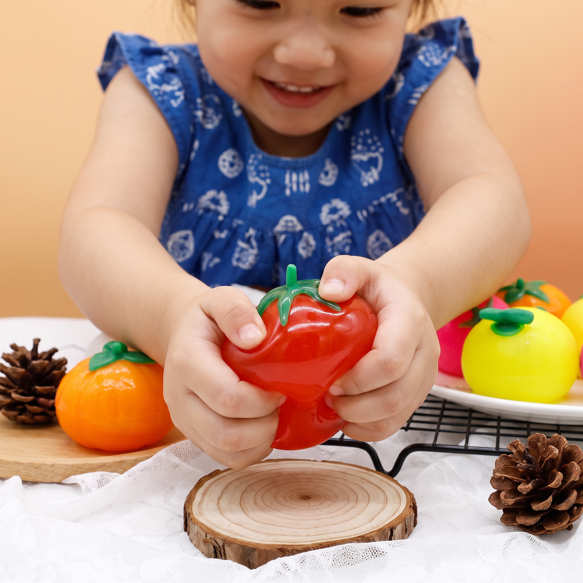 Lebensmittelförmiges Squishy-Anti-Stress-Spielzeug