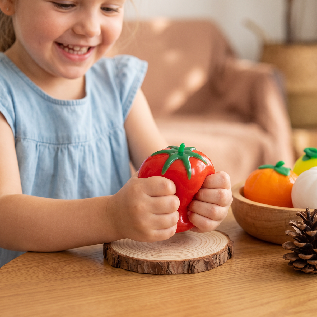 Lebensmittelförmiges Squishy-Anti-Stress-Spielzeug