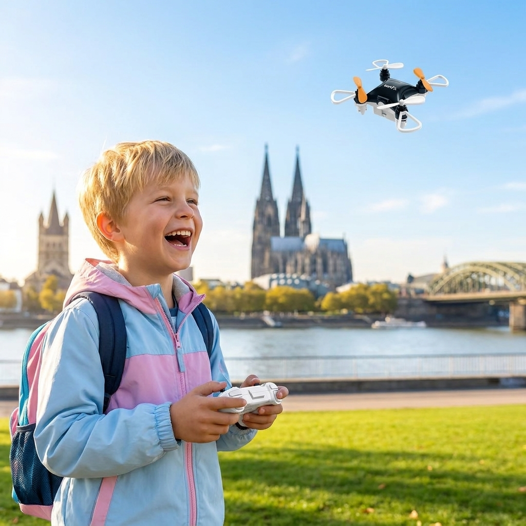 Mini-Drohne – ferngesteuerter Stunt-Flieger für Kinder