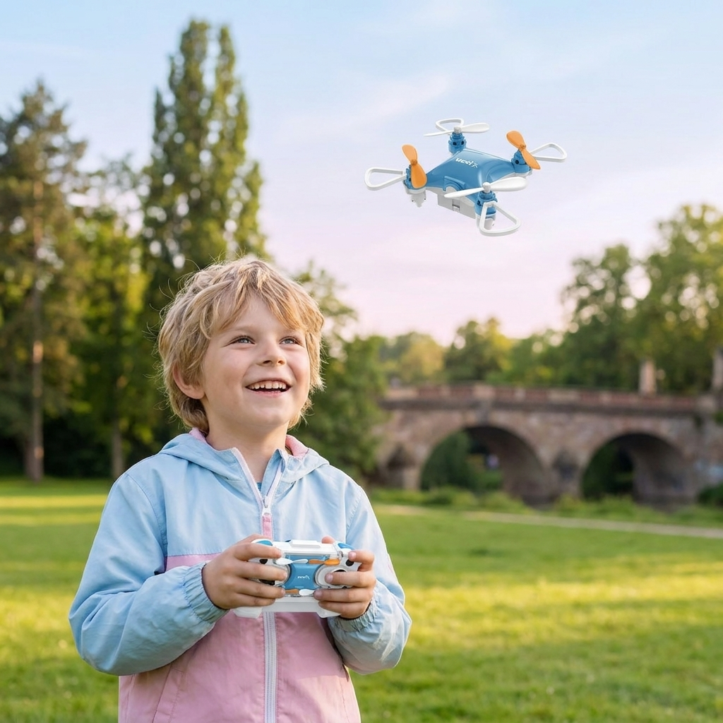 Mini-Drohne – ferngesteuerter Stunt-Flieger für Kinder