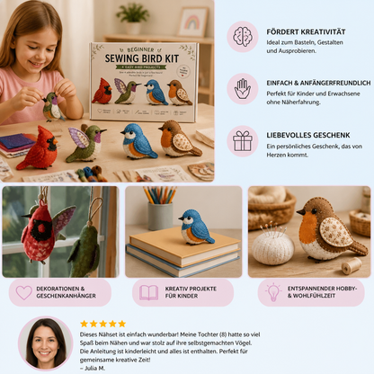 DIY-Plüsch-Nähset – Nähe deine eigene niedliche Figur