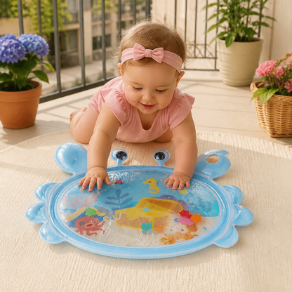 2-in-1 Interaktives Bauchlage-Spielzeug & Spielmatte