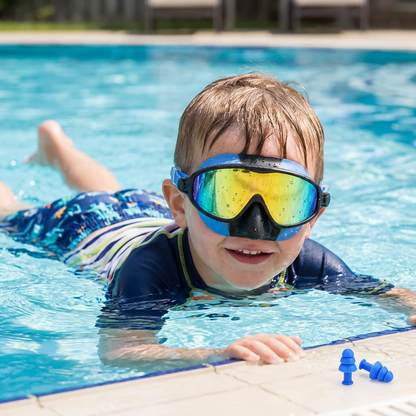 Praktische Schwimmbrille für Kinder – Beschlagfrei, Sicherer Halt & Bequemes Tragen