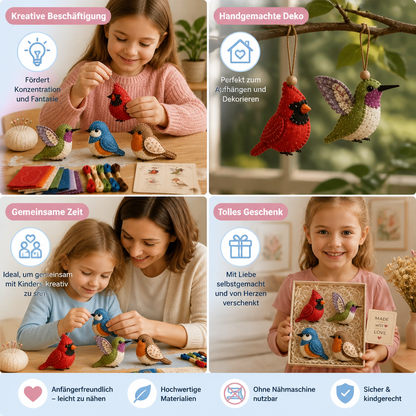 DIY-Plüsch-Nähset – Nähe deine eigene niedliche Figur