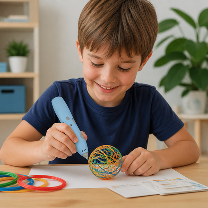 3D-Stift-Set für Kinder mit niedriger Temperatur – Sicheres DIY-STEM-Zeichenset