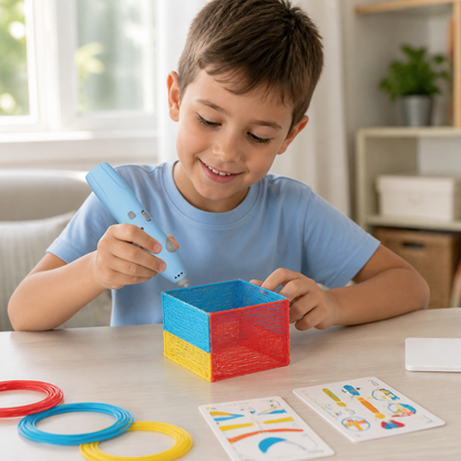 3D-Stift-Set für Kinder mit niedriger Temperatur – Sicheres DIY-STEM-Zeichenset