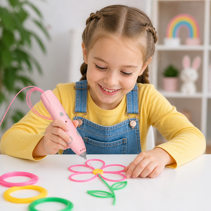 3D-Stift-Set für Kinder mit niedriger Temperatur – Sicheres DIY-STEM-Zeichenset