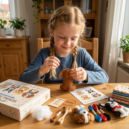 DIY-Plüsch-Nähset – Nähe deine eigene niedliche Figur