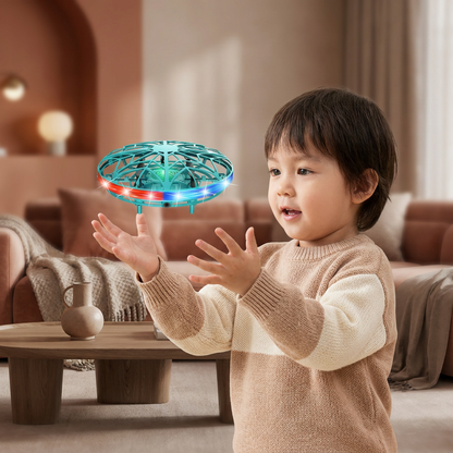 Bewegungsgesteuerte LED-UFO-Flugdrohne