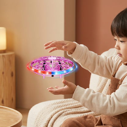 Bewegungsgesteuerte LED-UFO-Flugdrohne