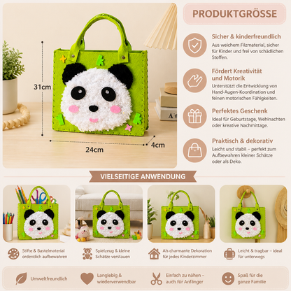 DIY-Plüschtaschen-Bastelset für Kinder