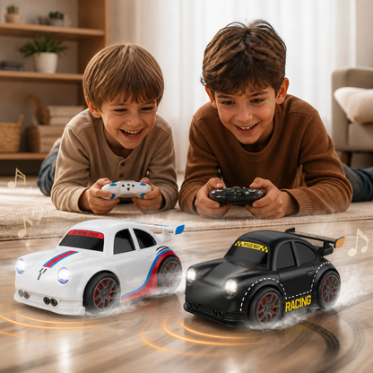 RC-Rennauto mit Driftfunktion für Kinder – Ferngesteuert mit Sensorlichtern & Sound