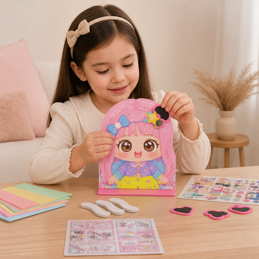 DIY-Friseur-Bastelset für Kinder