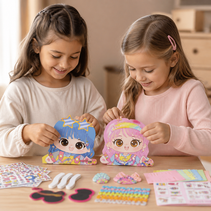 DIY-Friseur-Bastelset für Kinder