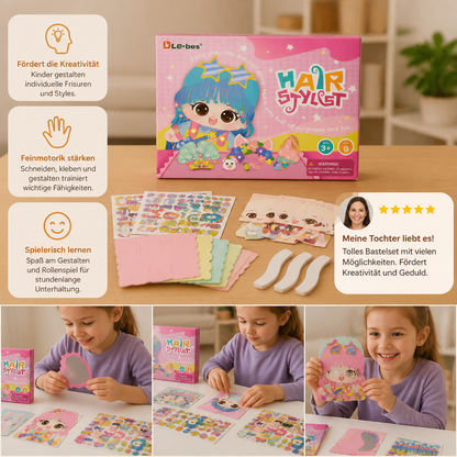 DIY-Friseur-Bastelset für Kinder