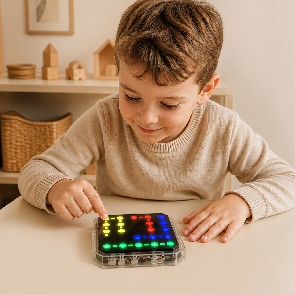 Smartes LED-Logik-Puzzlespiel – Über 800 knifflige Gehirntraining-Level