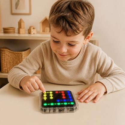 Smartes LED-Logik-Puzzlespiel – Über 800 knifflige Gehirntraining-Level