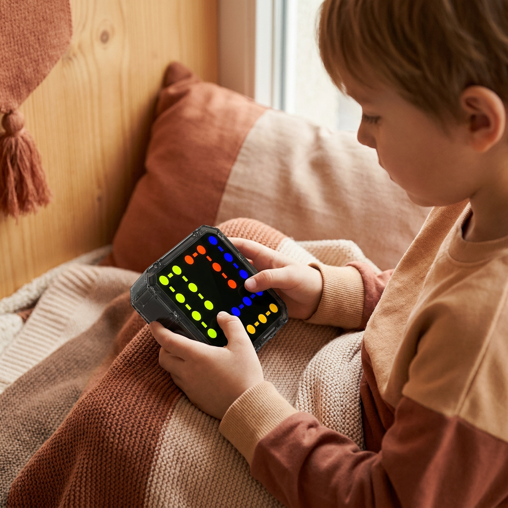 Smartes LED-Logik-Puzzlespiel – Über 800 knifflige Gehirntraining-Level