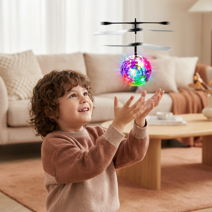 Handgesteuerter fliegender LED-Ball-Drohne für Kinder