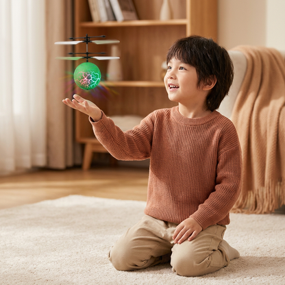 Handgesteuerter fliegender LED-Ball-Drohne für Kinder