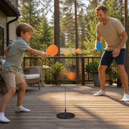Interaktives leuchtendes Tischtennis-Spiel für Kinder