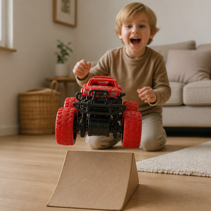Reibungsbetriebenes Monstertruck-Stuntauto für Kinder