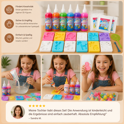 DIY-Wassergelee-Set mit Gelen & Formen