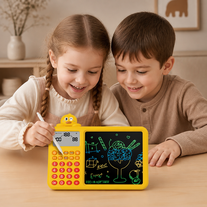 Interaktives Mathe-Zeichen- & Lösch-Lernset für Kinder