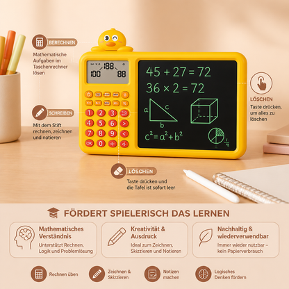 Interaktives Mathe-Zeichen- & Lösch-Lernset für Kinder