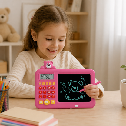 Interaktives Mathe-Zeichen- & Lösch-Lernset für Kinder