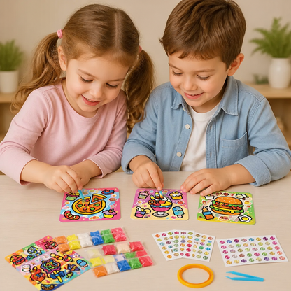 DIY-Knet-Sticker-Bastelset für Kinder