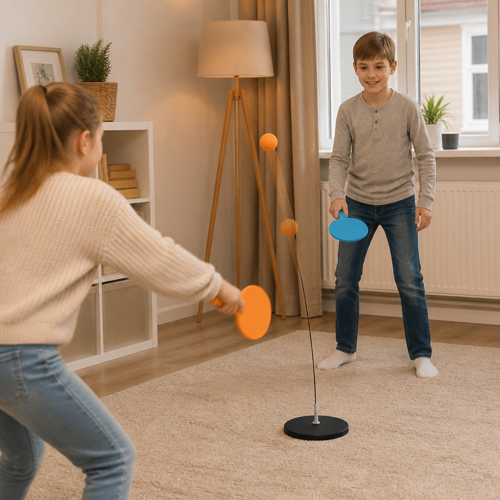 Interaktives leuchtendes Tischtennis-Spiel für Kinder