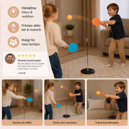 Interaktives leuchtendes Tischtennis-Spiel für Kinder