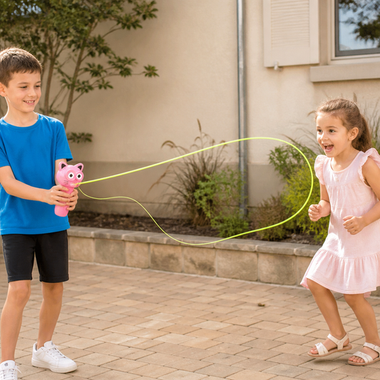 Interaktives fliegendes Seilspielzeug für Kinder